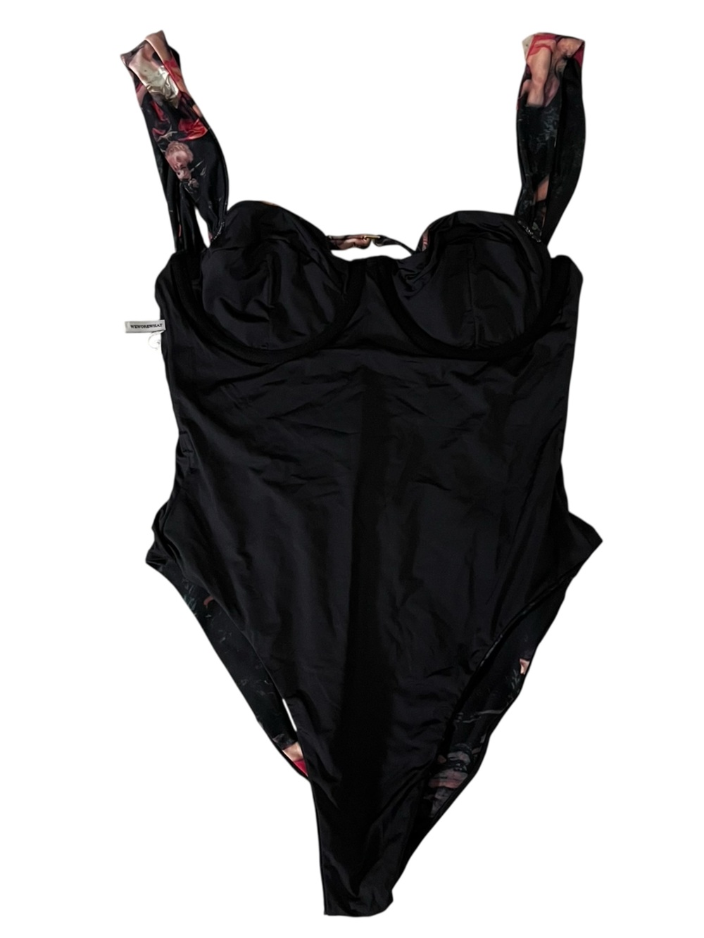WeWoreWhat Painted Angels Vintage Danielle One-Piece Swimsuit — Size Small - Picture 14 of 16